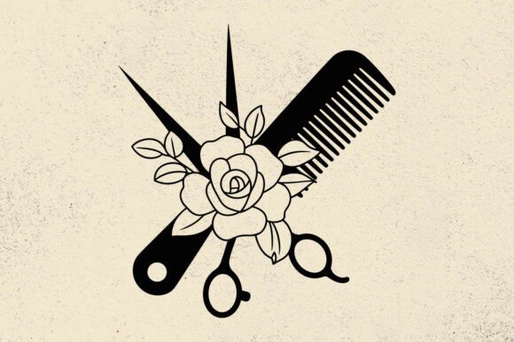 Hair Hustler Svg, Hair Salon Svg