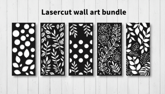Laser Cut Wall Art Bundle SVG